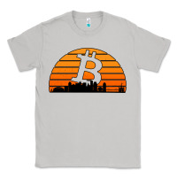 Moon Dust bitcoin new orleans retro sunset Classic Tee - Jasminsmagicworld