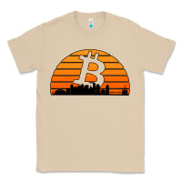 Mushroom bitcoin new orleans retro sunset Classic Tee - Jasminsmagicworld