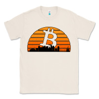 Natural bitcoin new orleans retro sunset Classic Tee - Jasminsmagicworld