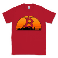 Red bitcoin new orleans retro sunset Classic Tee - Jasminsmagicworld