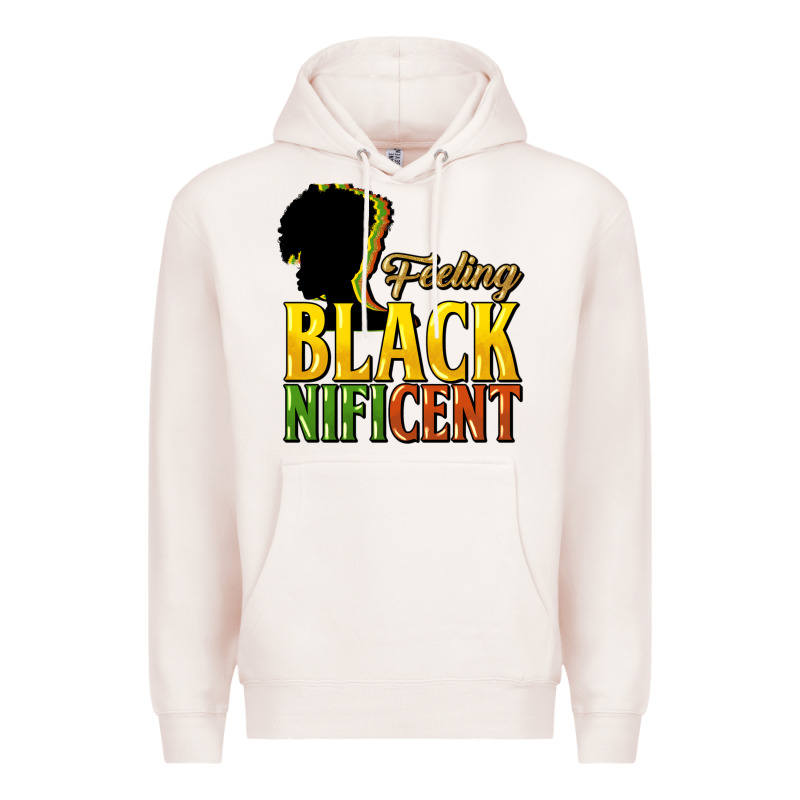 Feeling Blacknificent Premium Hoodie by NancyCooperArtShop | Teevron