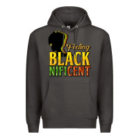Smoke feeling blacknificent Premium Hoodie - NancyCooperArtShop
