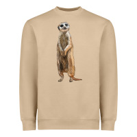 Mushroom Meerkat Heavyweight Sweatshirt - LillyAllenDesigns