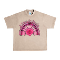French Oak in october we wear pink rainbow Urban Heavy Tee - AdoDesignShop