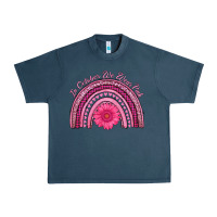 Midnight Navy in october we wear pink rainbow Urban Heavy Tee - AdoDesignShop