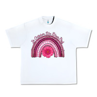 White in october we wear pink rainbow Urban Heavy Tee - AdoDesignShop