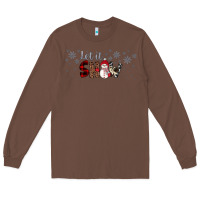 Chestnut Christmas let it snow Long Sleeve Tee - JahusDesignShop