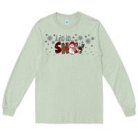 Matcha Christmas let it snow Long Sleeve Tee - JahusDesignShop