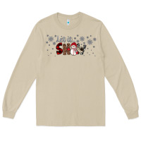 Mushroom Christmas let it snow Long Sleeve Tee - JahusDesignShop