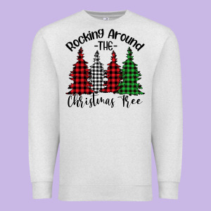 Rocking Around The Christmas Tree Premium Sweatshirt Designed By Bettercallsaul