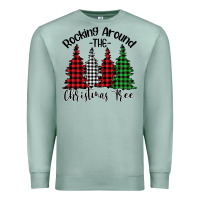 Seafoam rocking around the christmas tree Premium Sweatshirt - Bettercallsaul