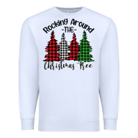 White rocking around the christmas tree Premium Sweatshirt - Bettercallsaul