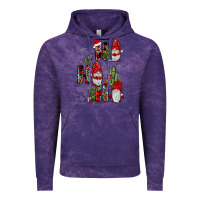 Cloud Purple ho ho ho gnome Vintage Hoodie - JahusDesignShop