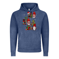 Vintage Denim ho ho ho gnome Vintage Hoodie - JahusDesignShop
