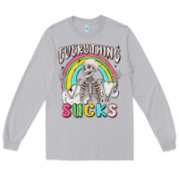 Moon Dust everything sucks Long Sleeve Tee - MaliasSmallBusiness