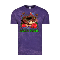 Cloud Purple donut panic Vintage Tee - AdoDesignShop