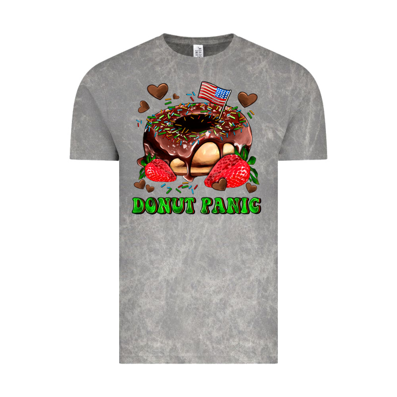 Donut Panic Vintage Tee by AdoDesignShop | Teevron