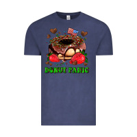Vintage Denim donut panic Vintage Tee - AdoDesignShop