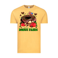 Vintage Mustard donut panic Vintage Tee - AdoDesignShop