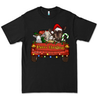 Black merry christmas truck animals Premium Tee - RanaPortraitStore