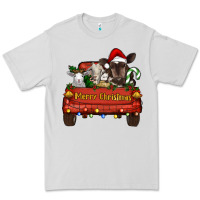 Merry Christmas Truck Animals Premium Tee | Teevron
