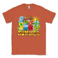 Copper Hello Summer Classic Tee - CowhideDigitalArt
