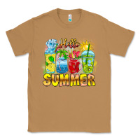 Toasted Coconut Hello Summer Classic Tee - CowhideDigitalArt
