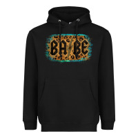 Black Leopard Pattern Babe Tried Heavyweight Hoodie - Bettercallsaul