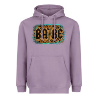 Lavender Leopard Pattern Babe Tried Heavyweight Hoodie - Bettercallsaul