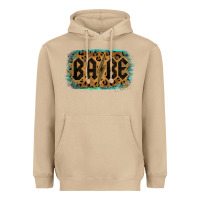Leopard Pattern Babe Tried Heavyweight Hoodie | Teevron