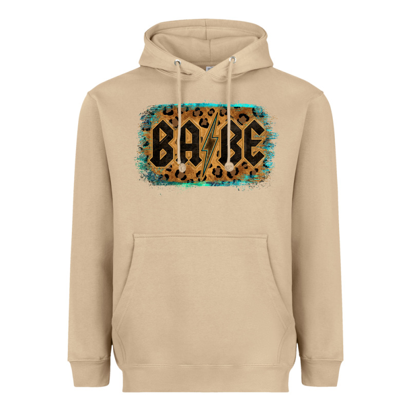 Leopard Pattern Babe Tried Heavyweight Hoodie by Bettercallsaul | Teevron