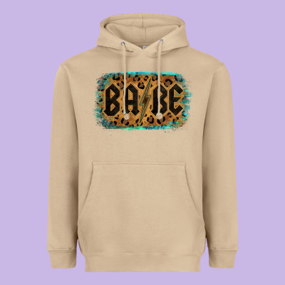 Leopard Pattern Babe Tried Heavyweight Hoodie Designed By Bettercallsaul