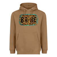 Toasted Coconut Leopard Pattern Babe Tried Heavyweight Hoodie - Bettercallsaul