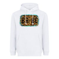 White Leopard Pattern Babe Tried Heavyweight Hoodie - Bettercallsaul