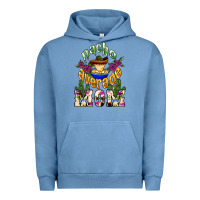 Pigment Pebble Blue Nacho average mom Mother's Day Urban Hoodie - HowdyJamesFarm
