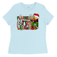 Baby Blue flannels lattes Ladies Tee - Zillion Design Studio