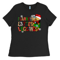 Black flannels lattes Ladies Tee - Zillion Design Studio