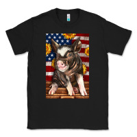 Black Western American Pig Classic Tee - LillyAllenDesigns