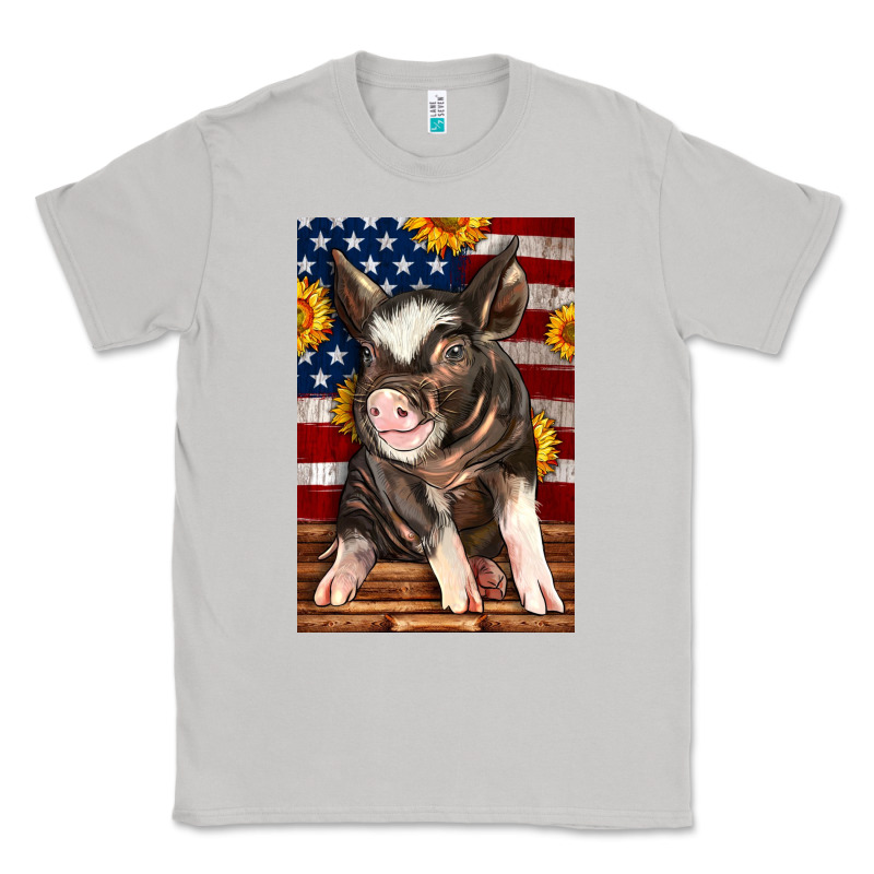 Western American Pig Classic Tee by LillyAllenDesigns | Teevron