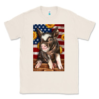 Natural Western American Pig Classic Tee - LillyAllenDesigns