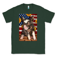 Sports Green Western American Pig Classic Tee - LillyAllenDesigns