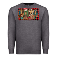 Charcoal Heather Papa Claus Beard Papa Claus Christmas Premium Sweatshirt - Bettercallsaul