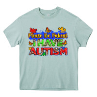 Arona please be patient i have autism Heavy Core Tee - Zillion Design Studio