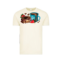 Vintage Arctic donut coffee strawberry Vintage Tee - AdoDesignShop