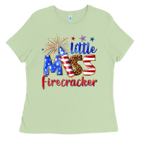 Matcha little miss firecracker billie wilder Ladies Tee - texasbilliewilder