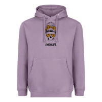 Lavender Sunflower Mom Skull Heavyweight Hoodie - Bettercallsaul