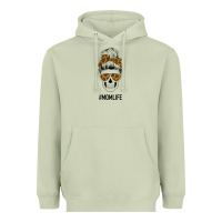 Matcha Sunflower Mom Skull Heavyweight Hoodie - Bettercallsaul