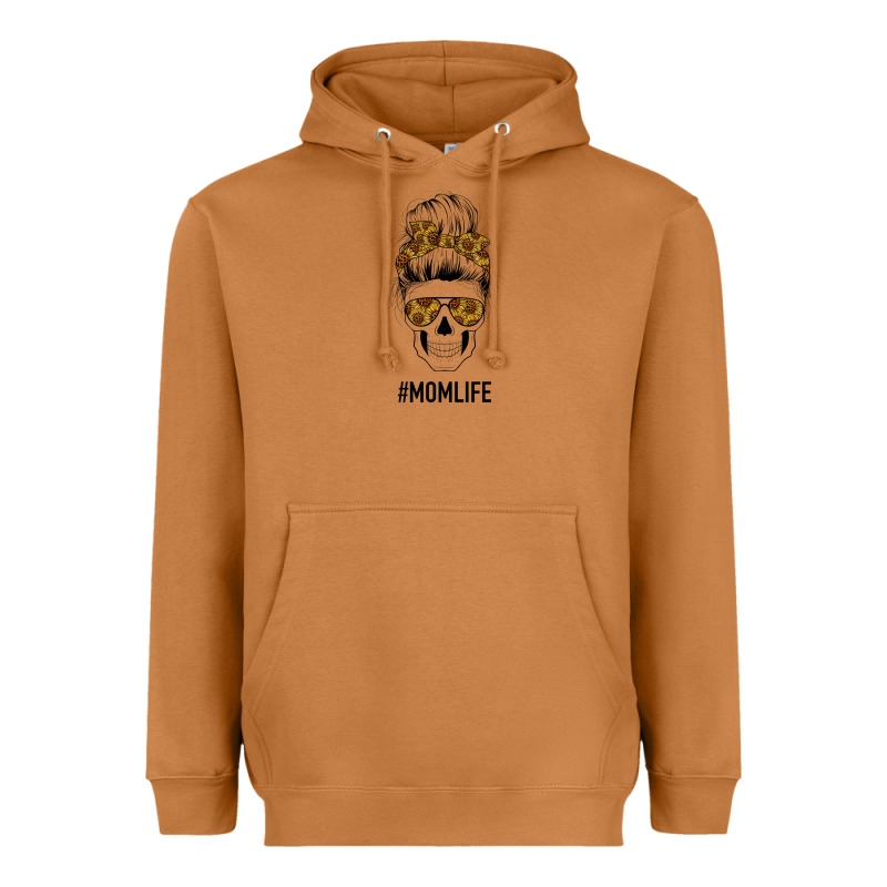Sunflower Mom Skull Heavyweight Hoodie by Bettercallsaul | Teevron
