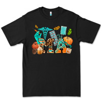 Black fall and nurse elements medical assistant Premium Tee - AdoDesignShop