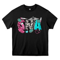 Black cna Heavy Core Tee - texasbilliewilder